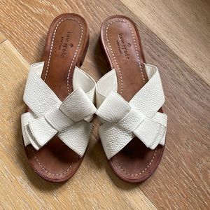 Kate spade New York Becky off white bow sandal